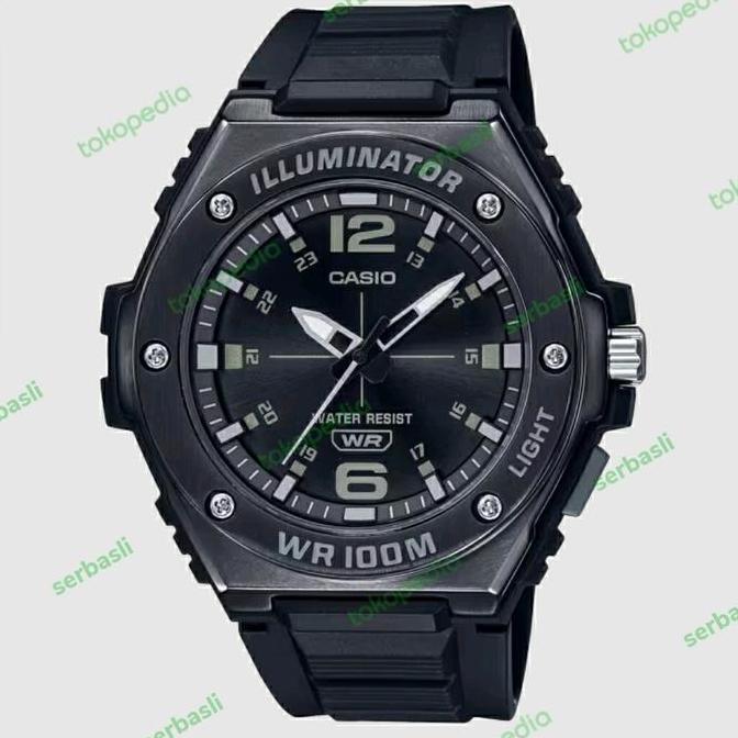 New JAM CASIO PRIA MWA-100HB-1A / MWA100HB ORIGINAL BERGARANSI