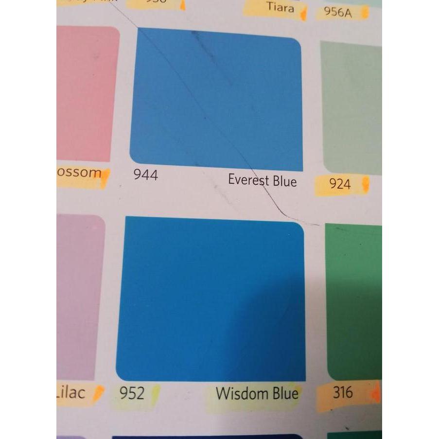Cat Tembok 952 Wisdom Blue Biru Vinilex 5 kg Interior Dinding Rumah