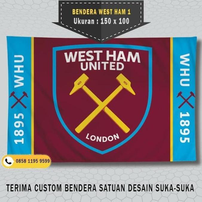 Custom Bendera West Ham United