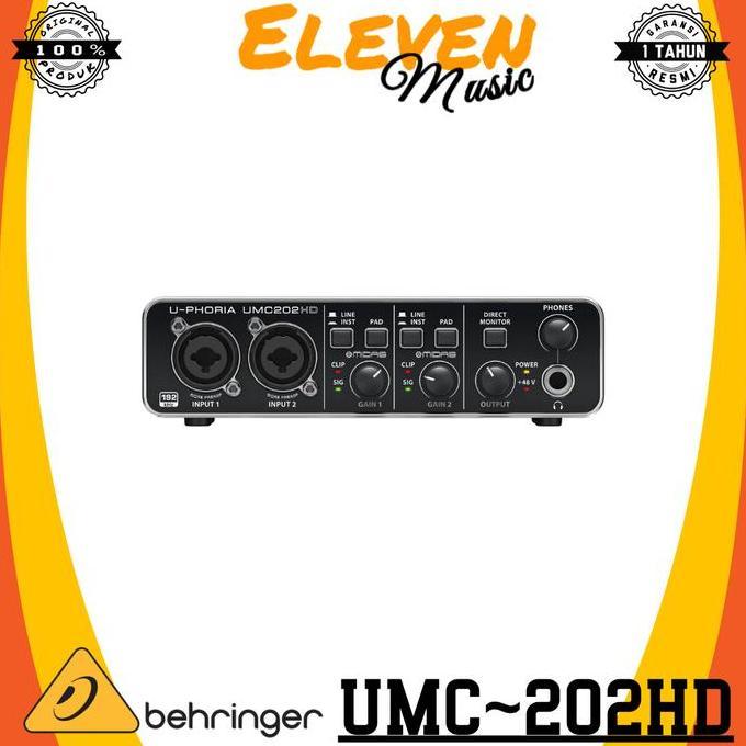 Behringer UMC202HD UMC 202 HD Soundcard