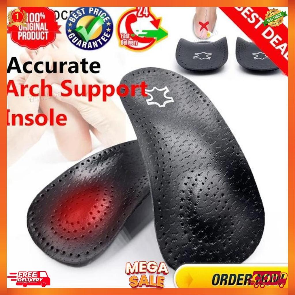 INSOLE FLAT FOOT / ORTOPEDI ORTHOTICS ARCH SUPPORT ALAS SOL KAKI DATAR [H1]