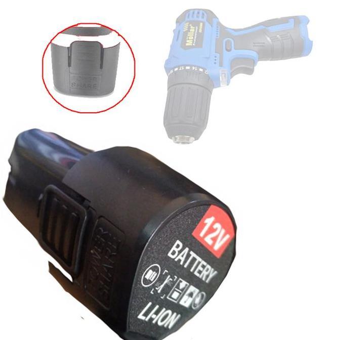 IYLBISC MOLLAR CD12300 Mesin Bor Cordless Batre Baterai Cadangan 12v Li-on Lithium