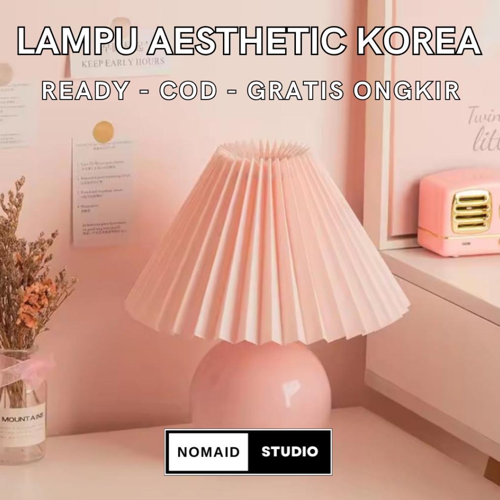 Lampu Korea Aesthetic TA216 Lampu Vintage Classic Lampu Meja Korean Aesthetic Pajangan Dekorasi Aest