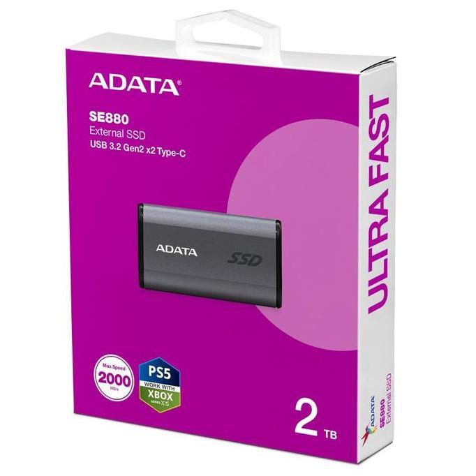 TERMURAH - SSD EXTERNAL ADATA SE880 1TB 500GB - USB 3.2 SSD 512 1TB Adata SE880