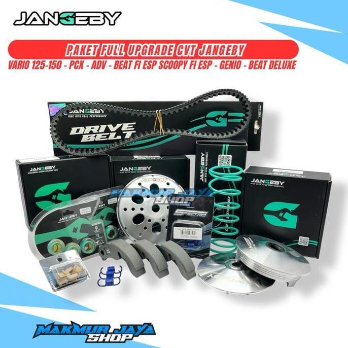 Paket Super Full VARIO 125 Set Upgrade Cvt Jangeby 125-150 Beat Scoopy Pcx Adv Stylo Deluxe Kirian .