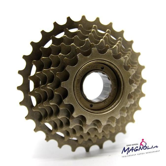 Promo Sproket Sprocket 7 Speed Sepeda Drat Ulir MTB Gunung Balap Diskon