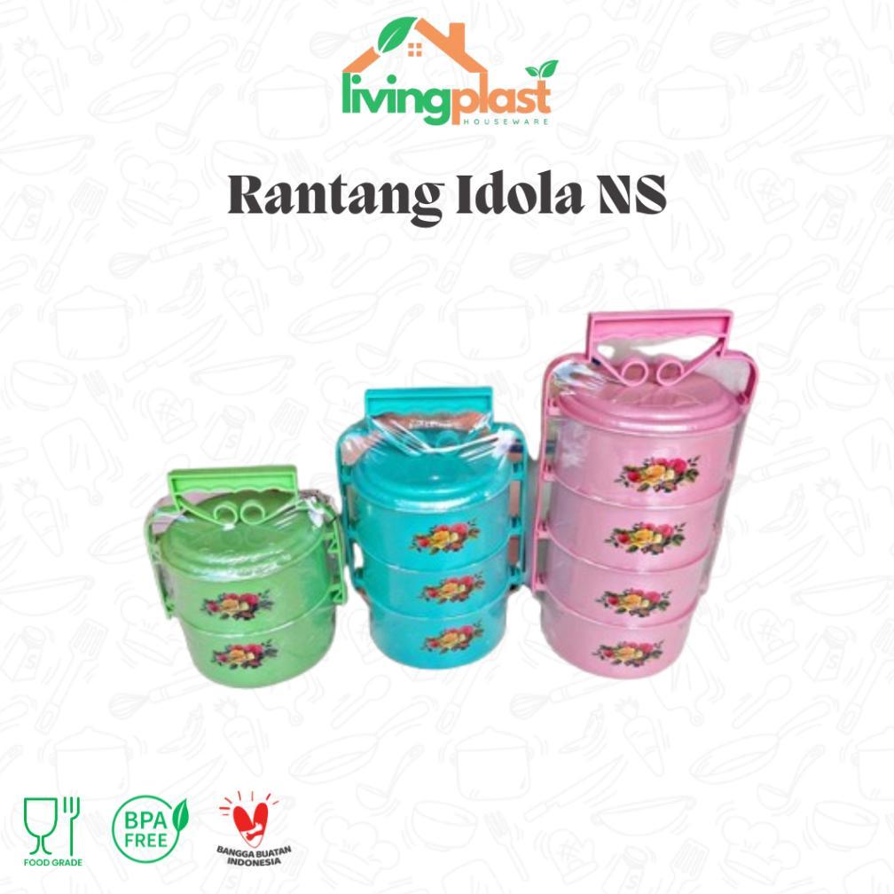 NEW PRODUCT Rantang Idola NS Susun 2 3 4 / Rantang Nasi / Rantang Plastik / Kotak Makan Susun / Kota
