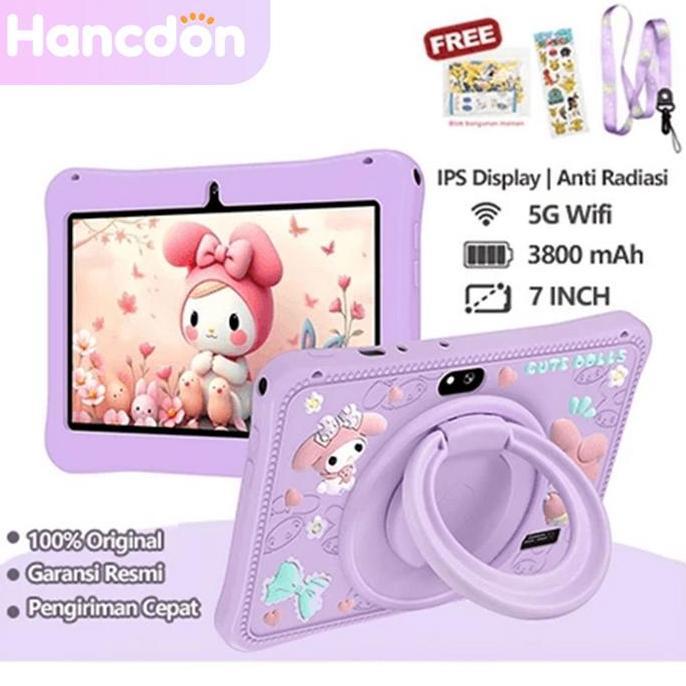 Zena_groupabadi - [Beli 1 Dapat 9+COD]Hancdon 7 inch Tablet Edukasi Anak/tablet anak Anak F06/Tablet