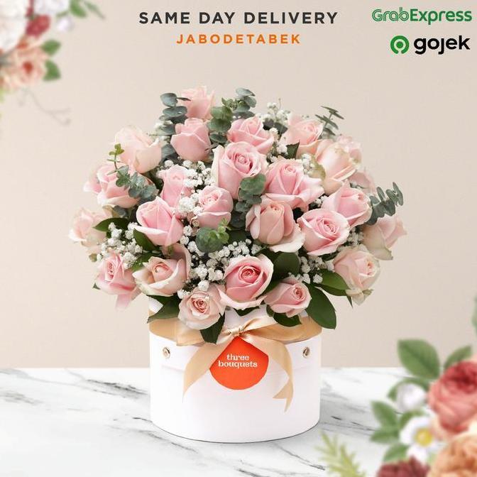 Rosie // Flower Bloom Box // Flower Box Only