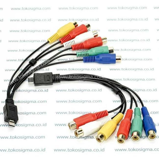 Yevaseni_ - Kabel Input Av Ypbpr Cvbs Ezcap 284
