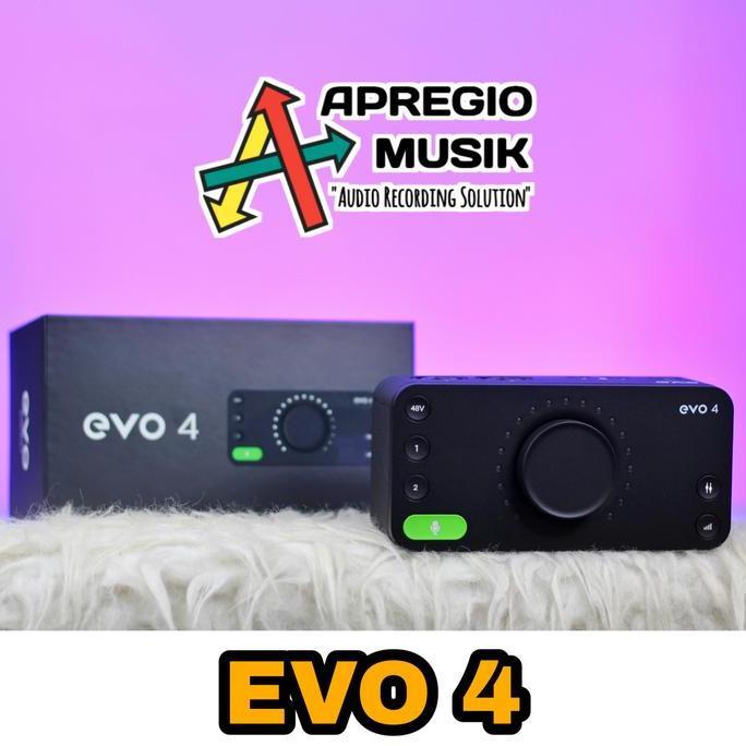 barkisanshop - evo 4 by audient evo4 evo-4 soundcard 2 channel