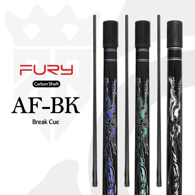 Fury Tempest Break AF-BK Series Cue Stick Stik Billiard Break Only Carbon - Stick Billiard Premium