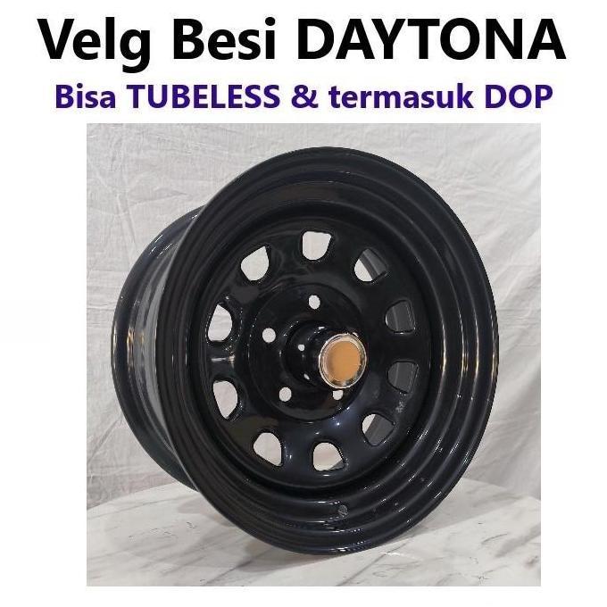 opalveroz - 4pcs velg besi daytona hd 14x6.0 5h 114.3 et+15 ring 14 r14 lebar 6 inci mobil mitsubish