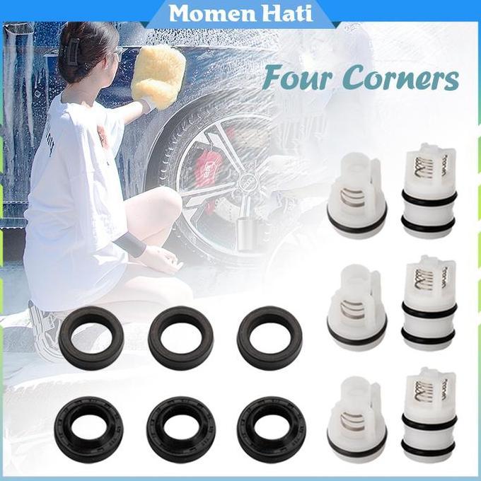 SASCALA 12pcs Seal Jet Cleaner Oil Seal Water Seal Jet Cleaner Sparepart Jet Cleaner Universal