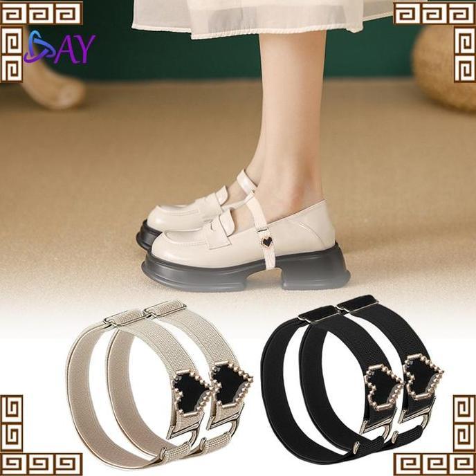 JARAGGE 1 Pasang Tali Heels Pergelangan Tali Heels Pengganti Heels Tali Belakang Tali Sepatu Heels H