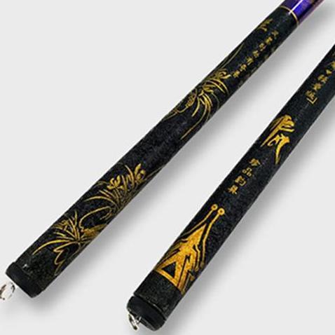 Joran Tegek Liuzi Batik Hijau Ungu Power Jack Glossy Medium Hard
