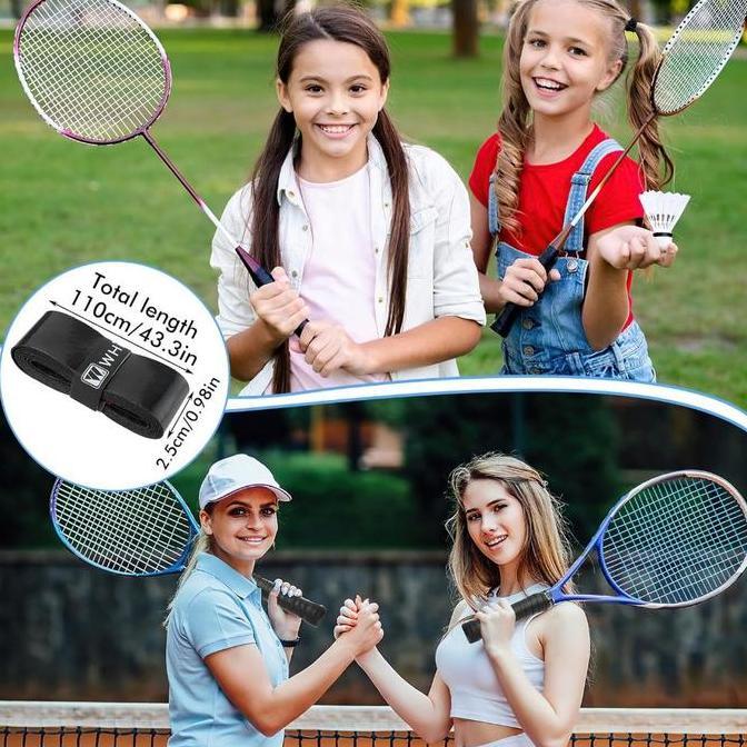 TENNIME 2pcs Grip Babolat Grip Raket Tenis Lapangan Wilson Overgrip Overgrip Tennis Lucu Grip Wilson