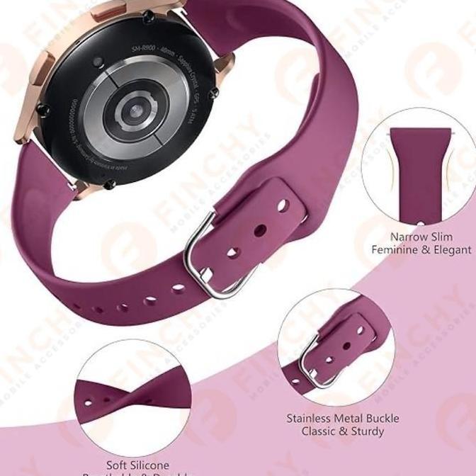 Finchy slim Silicone Strap Fossil gen 5 replacement rubber Wristband