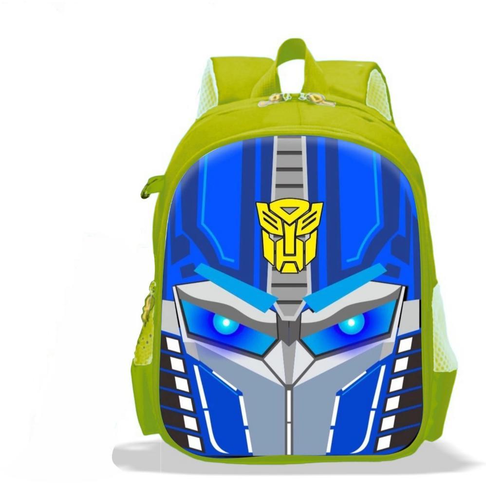 Unik Tas Anak Karakter Transformer - Tas Anak Sekolah Laki - Ransel Anak Sekolah Tk Sd Paud Ngaji