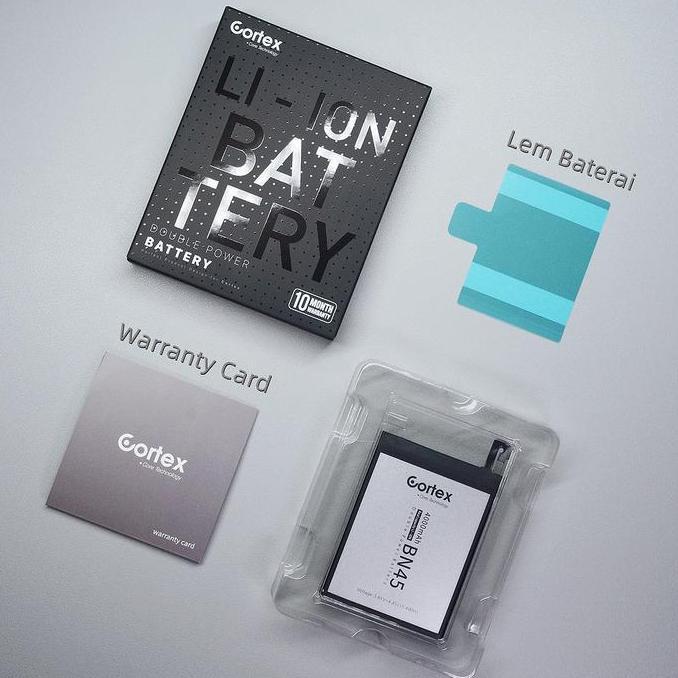 Cortex Power - Baterai Compatible for Xiaomi - RedMi Original Double Power IC Real Capacity Batre Ba