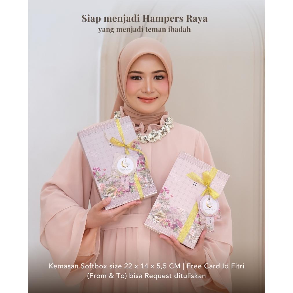 Free Ongkir Sajadah Travel Premium Harmoni Satin Tebal + Pouch | Sajadah Hampers Lebaran Exclusive