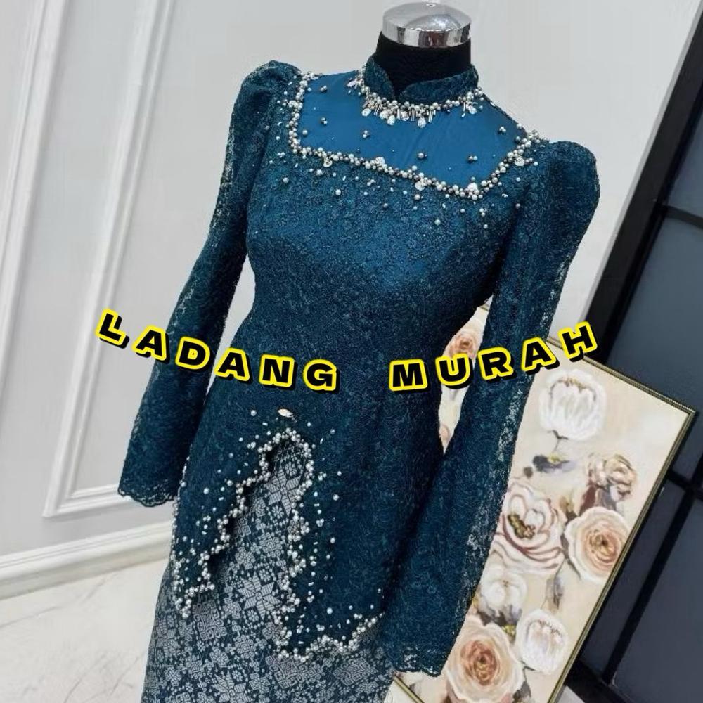 Murah Kebaya Rania Wanita Lace Berfuring Full Payet/Kebaya Wisuda/Kebaya Kondagankebaya Pestakebaya 