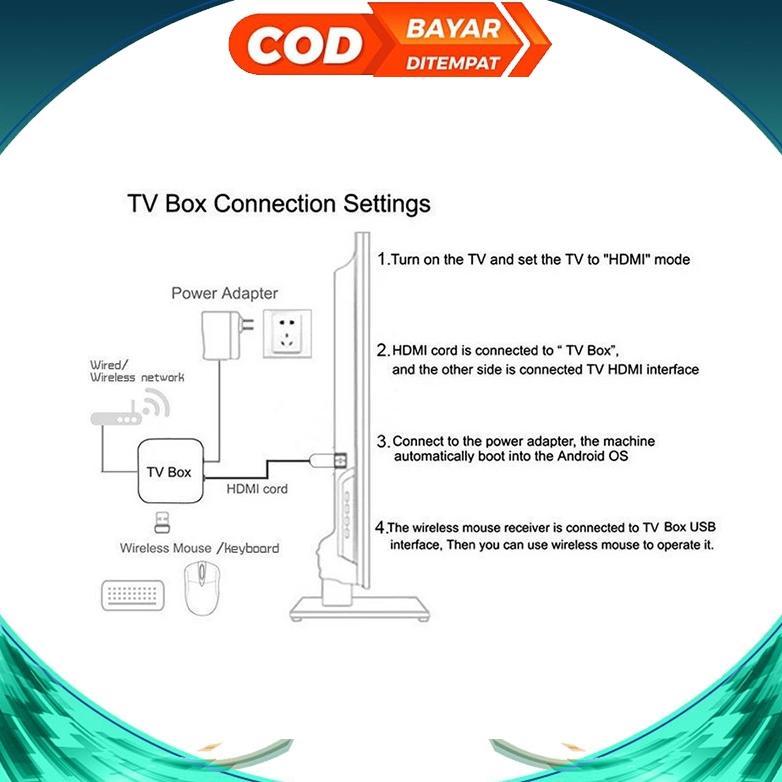 Yuk Beli Mxq Pro 4K Ultra Hd Android Box Smart Tv 2Gb Ram 16Gb Rom Wifi Streaming Media Player Live 
