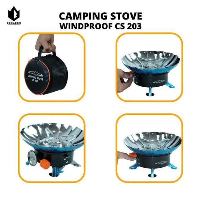 (Ready) Kompor Windproof Dhaulagiri - Kompor Kembang - Kompor Ultralight Dh