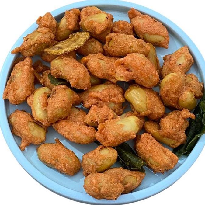 NANDINEKAYA - CEMILAN KACANG TANAH RASA THAILAND DAUN JERUK BAWANG BALI BUMBU SNACK PAK 1 KG GURIH P