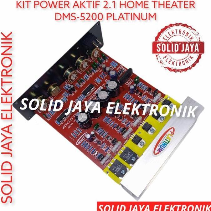 Power Speaker Aktif 2.1 Dms5200 Kit Home Teather Dms 5200 Dms-5200