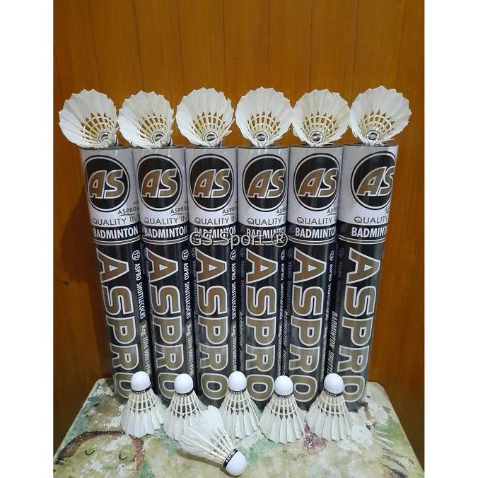 SHUTTLECOCK ASPRO HITAM Badminton Bulutangkis