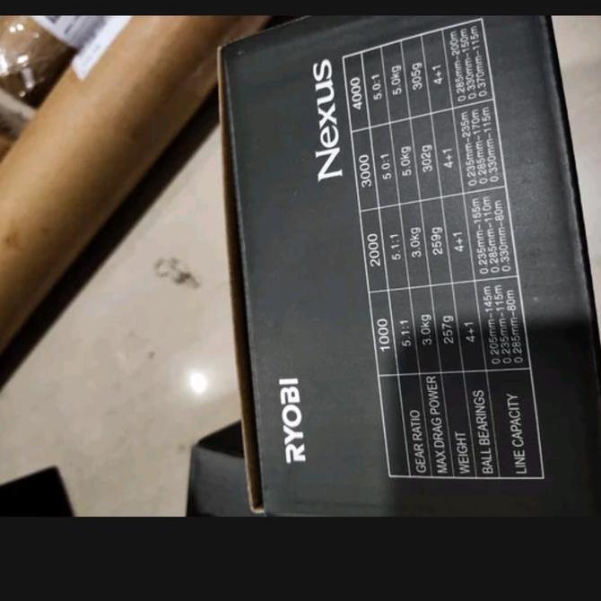 BEBAS ONGKIR - reel ryobi nexus hp 2000 power handel