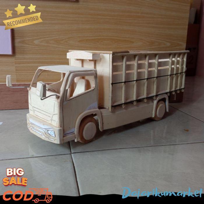 Canter | Miniatur Truk Oleng Model Canter Mentahan