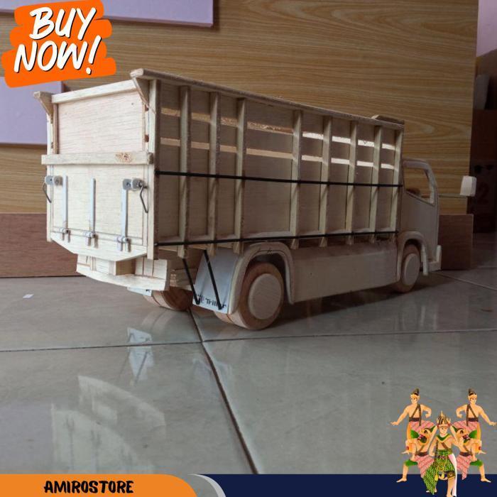 Canter | Miniatur Truk Oleng Model Canter Mentahan