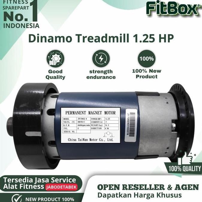 BEBAS ONGKIR - Dinamo Treadmill Motor Dinamo Treadmill DC 1.25hp Sparepart Treadmill