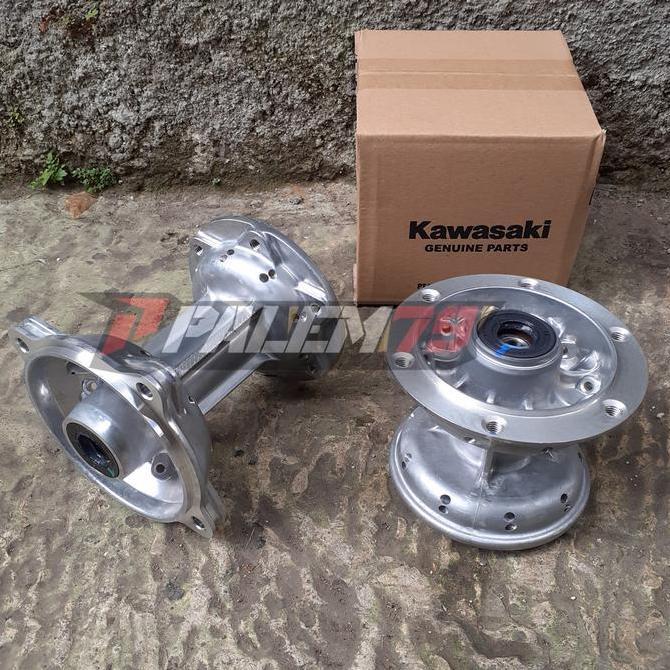Ready Tromol Set Depan Belakang Ori KLX 150 S L BF & Dtracker Lubang 36 murah