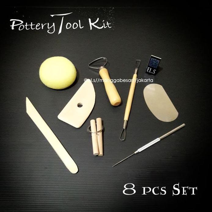 Pottery Tool Kit ( Sculpt Clay )