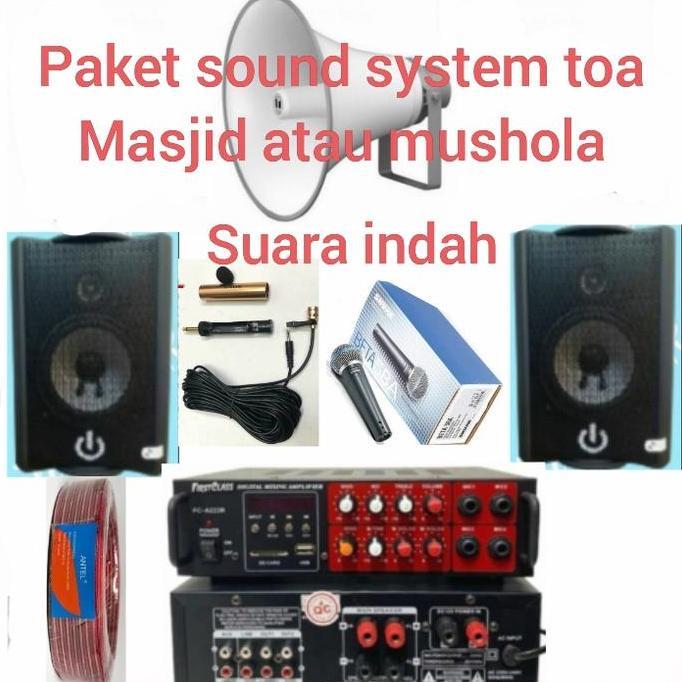 Paket Sound System Toa (Masjid)