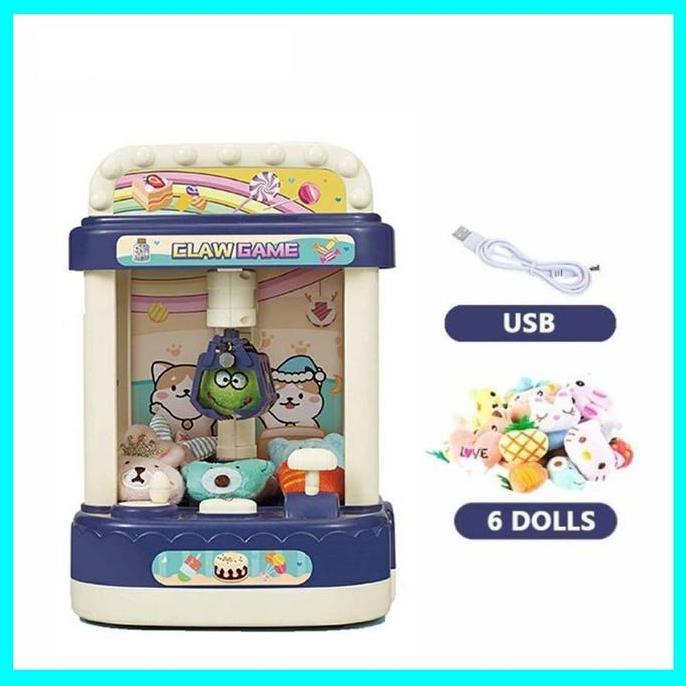 Mainan Anak Mesin Pencapit Boneka / Mesin Capit Boneka Joy Claw Machine