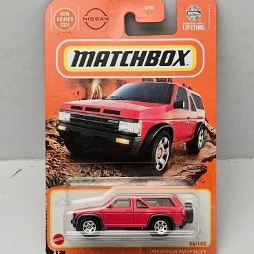 ORIGINAL MATCHBOX 1985 NISSAN PATHFINDER RED