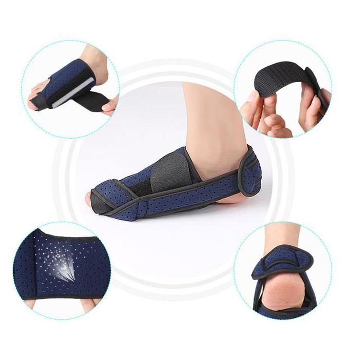 Bunion CORRECTOR KOREKSI Aluminum Bunion HALLUX Splint Pad Terapi JARI
