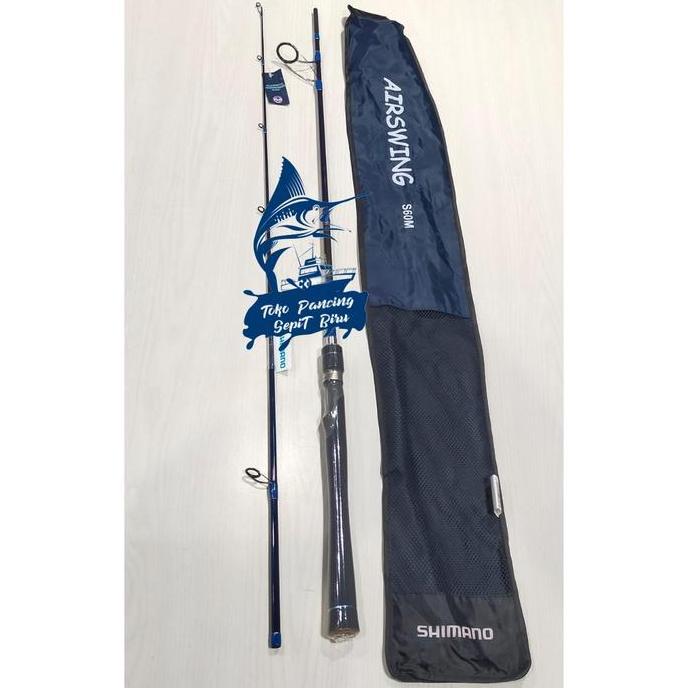 HARGA DISC - Joran Spinning Shimano Airswing S60M 180cm 8-16lbs