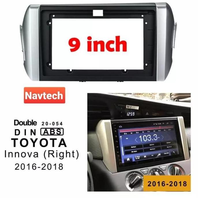 Frame Head Unit Toyota Innova Reborn 9 Inch / Frame Double Din Innova