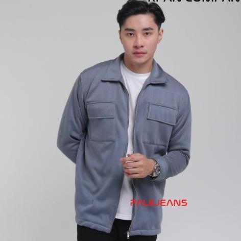 SHACKET JACKET ZIPPER PRIA / SHACKET FLEECE RESLETING / JACKET SHACKET.