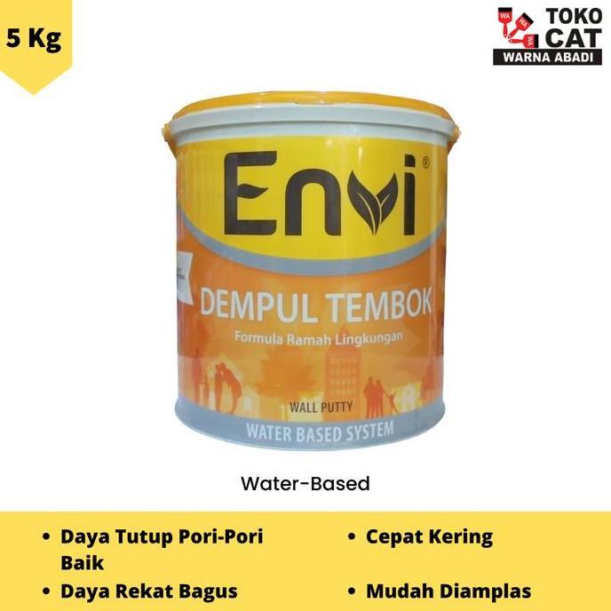 NEW Plamir Envi Wall Putty 5 Kg