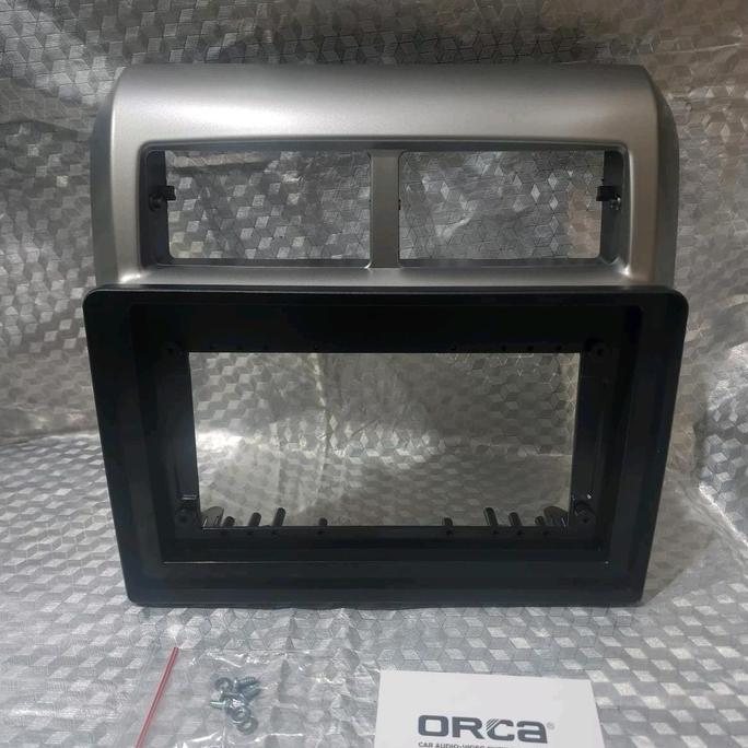 Frame Head Unit Tv Mobil Android 10 Inch Mobil Agya Ayla 2013-2018 Merek Orca Free Baut