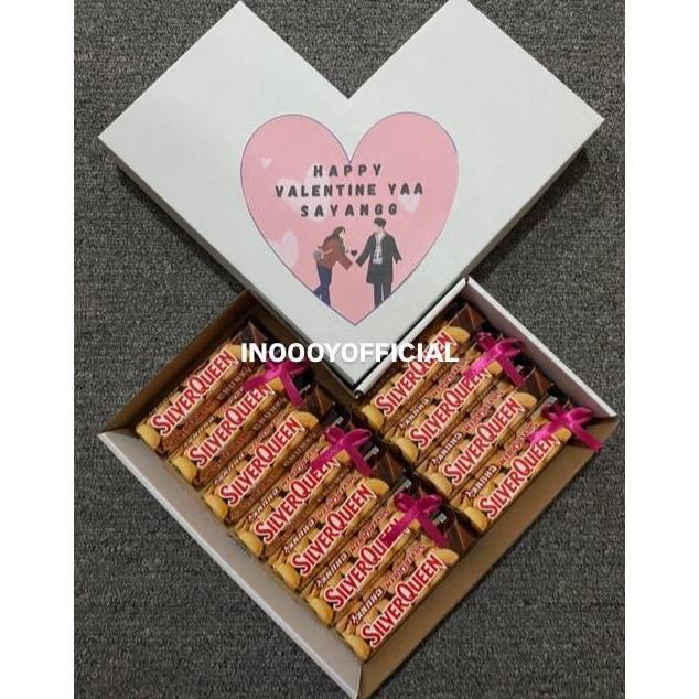 Hampers Coklat SilverQueen Chunky Love Edition / Hampers Coklat Love / Hampers Coklat Valentine / Ha