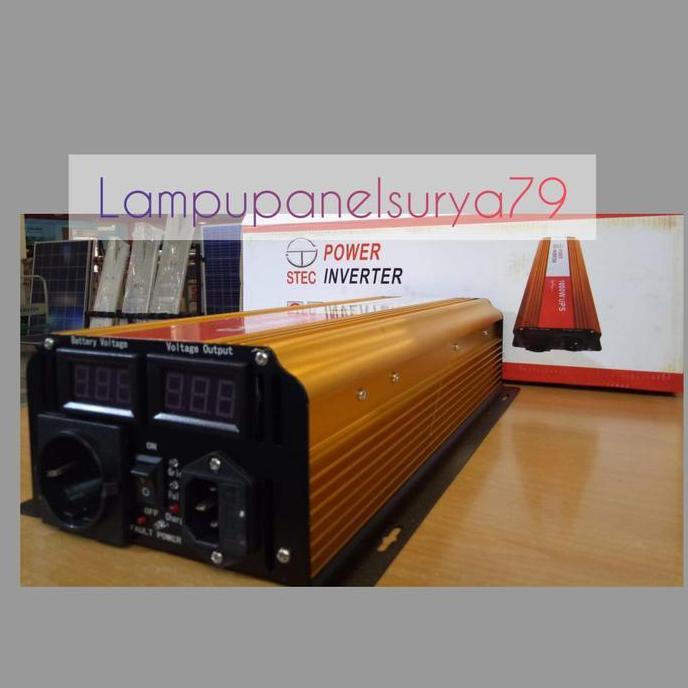Inverter Pure Sine Wave PSW STEC 12V 1000Watt 1000W 1000 W