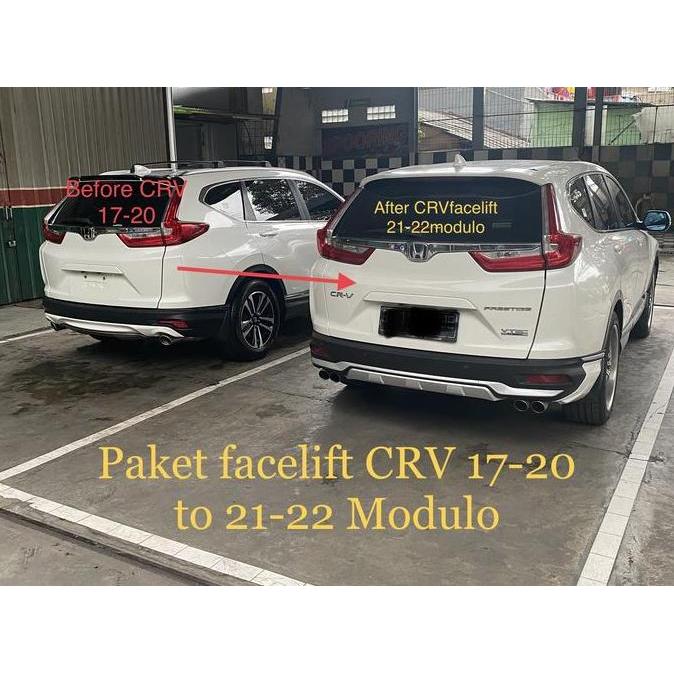 Paket Facelift CRV turbo 17-20 to CRV turbo 21-22 facelift full baru murah
