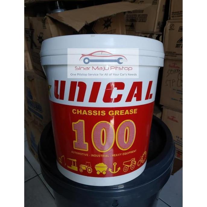 Sidiqstay - GREASE GEMUK STEMPET PELUMAS BEARING MESIN INDUSTRI & ALAT BERAT - UNICAL 100 CHASSIS GR